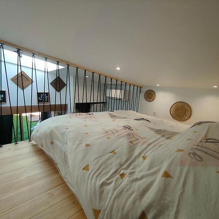 הוילה סנט-מדארד-אן-ז'אל Tiny House Avec Jardin Et Acces Piscine Chauffee מראה חיצוני תמונה