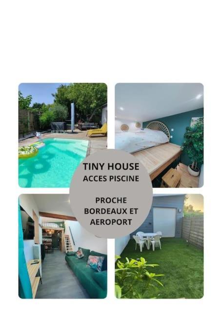 הוילה סנט-מדארד-אן-ז'אל Tiny House Avec Jardin Et Acces Piscine Chauffee מראה חיצוני תמונה